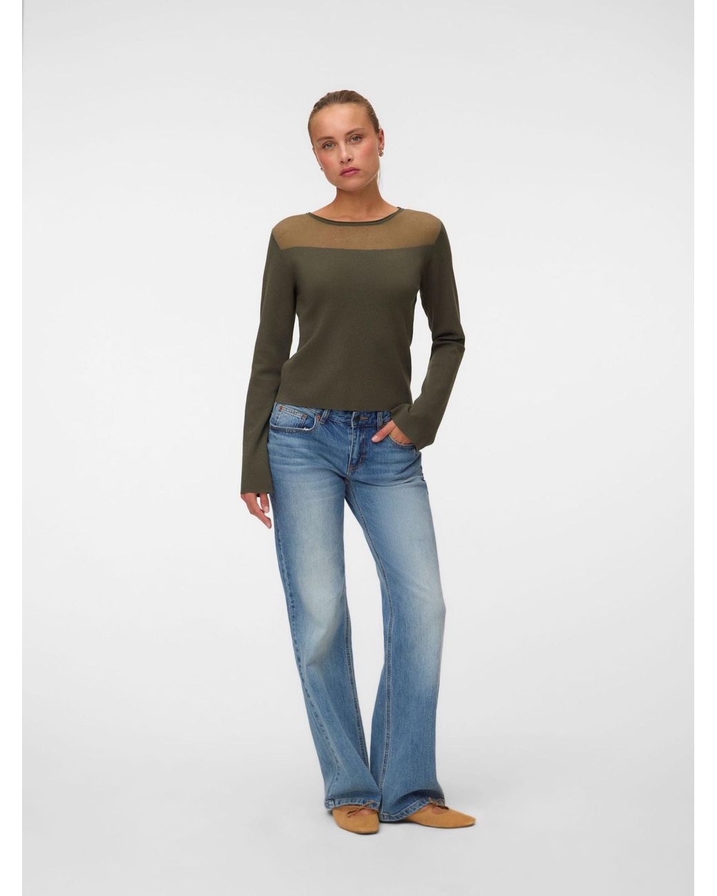 Vero Moda Green Pullover 10350232