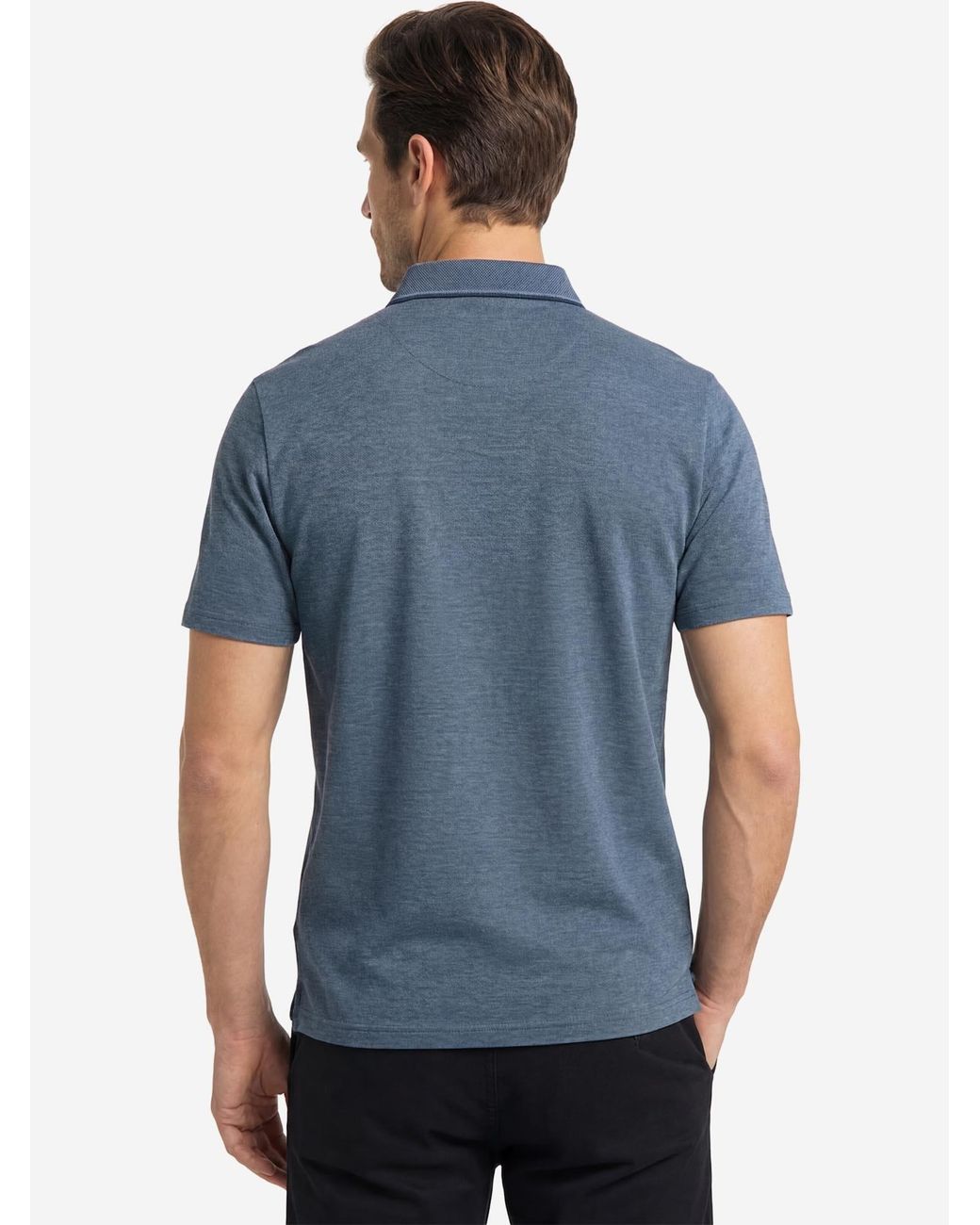CASA MODA Shirt Basic in Blue für Herren