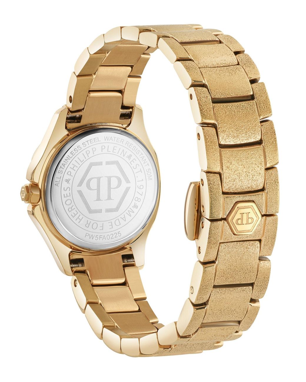 Philipp Plein Metallic Analoguhr