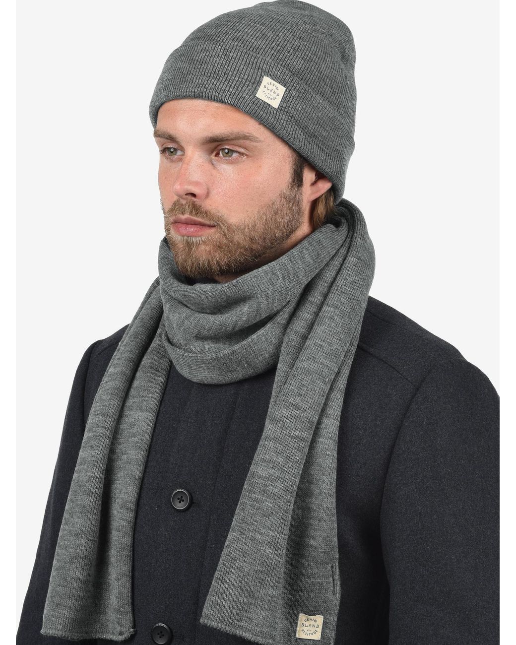 Blend Schal Scar in Gray für Herren