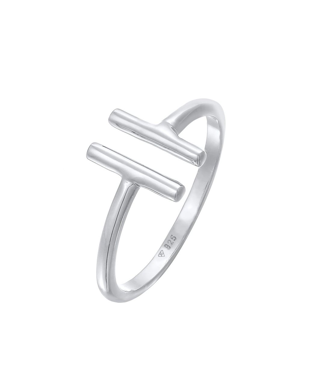 Elli Jewelry Metallic Ring Geo