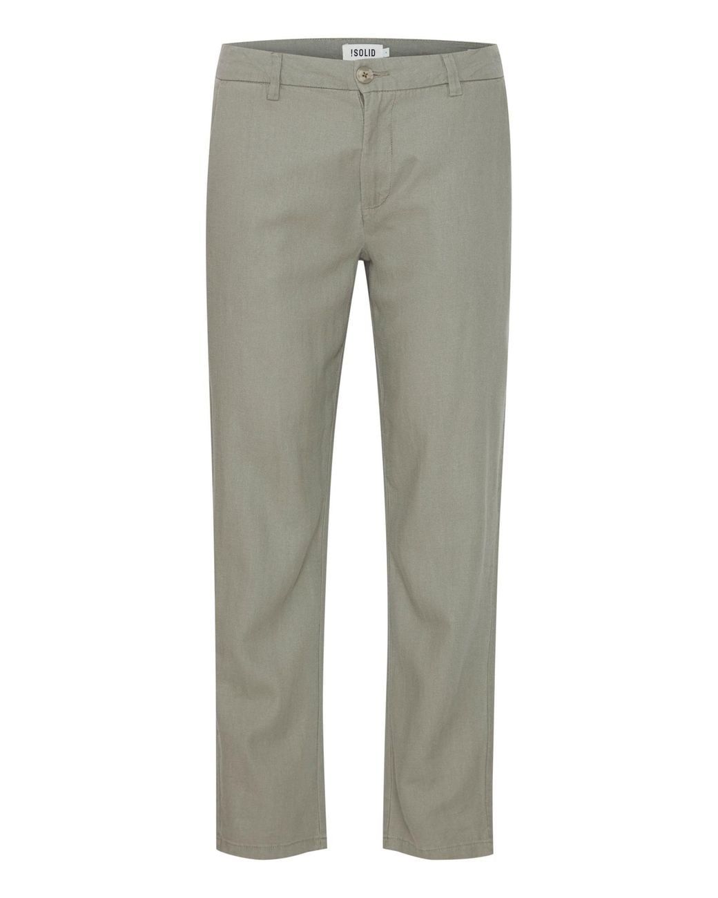 Solid Chinohose in Gray für Herren
