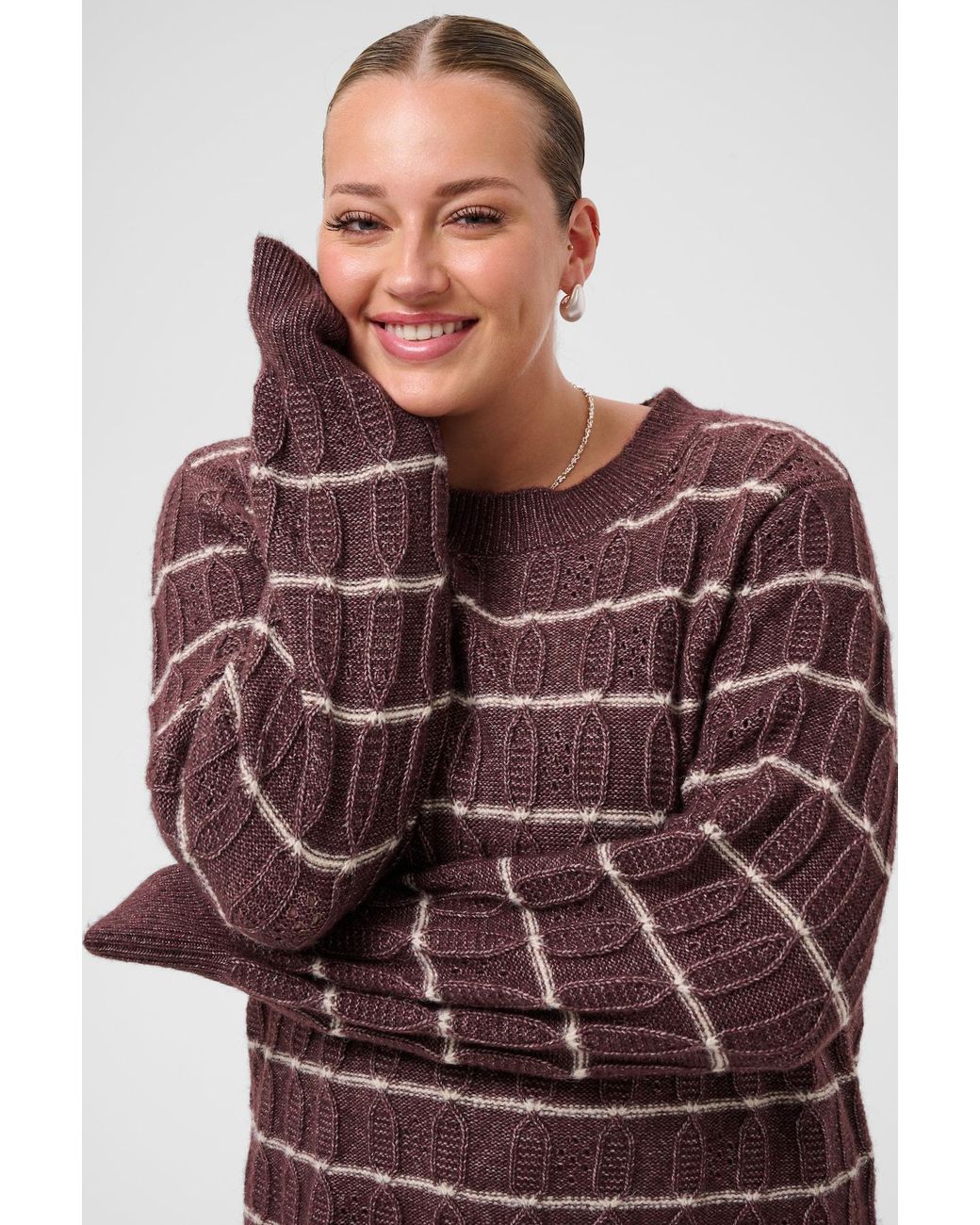 Kaffe Brown Pullover