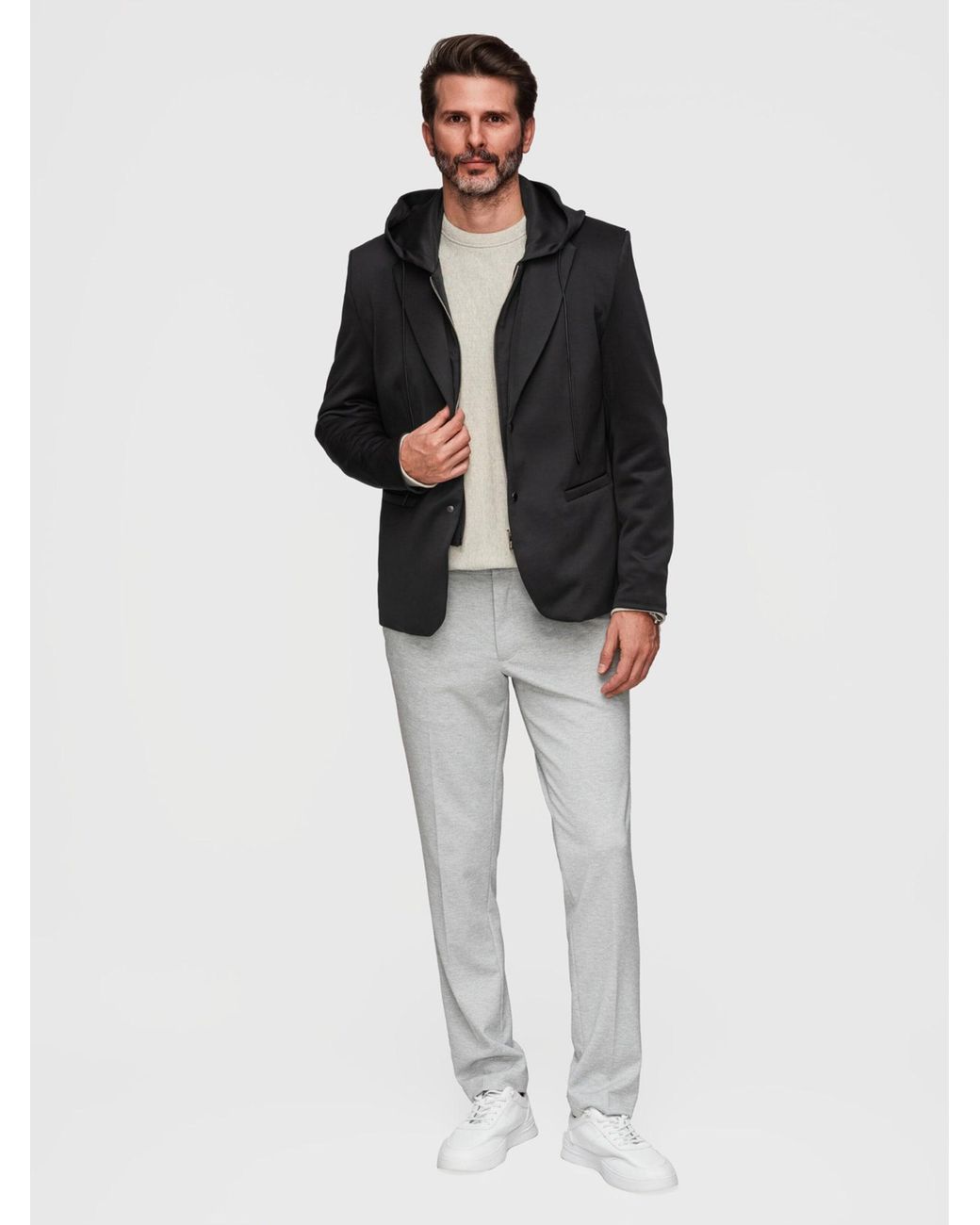 Ombre Sakko in Black für Herren