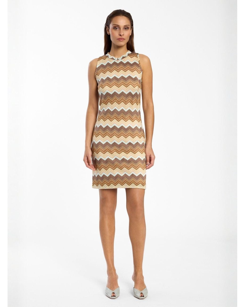 Ana Alcazar Natural Strickkleid Disan