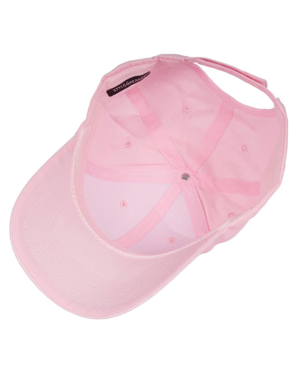 styleBREAKER Pink Cap Baseball Cap Einfarbig