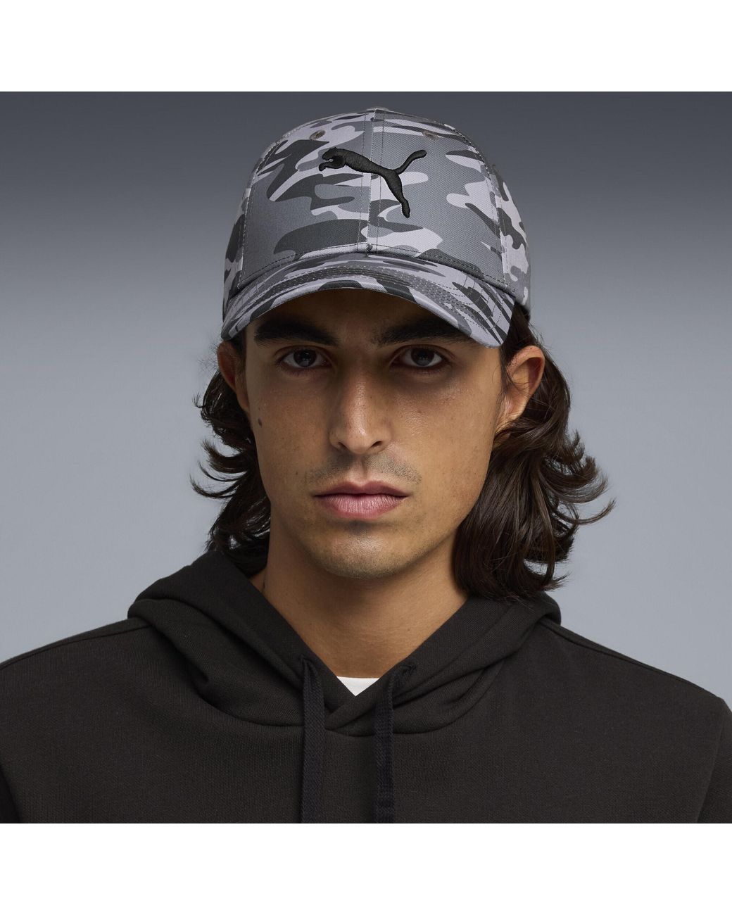 PUMA Gray Cap Essentials Elevated