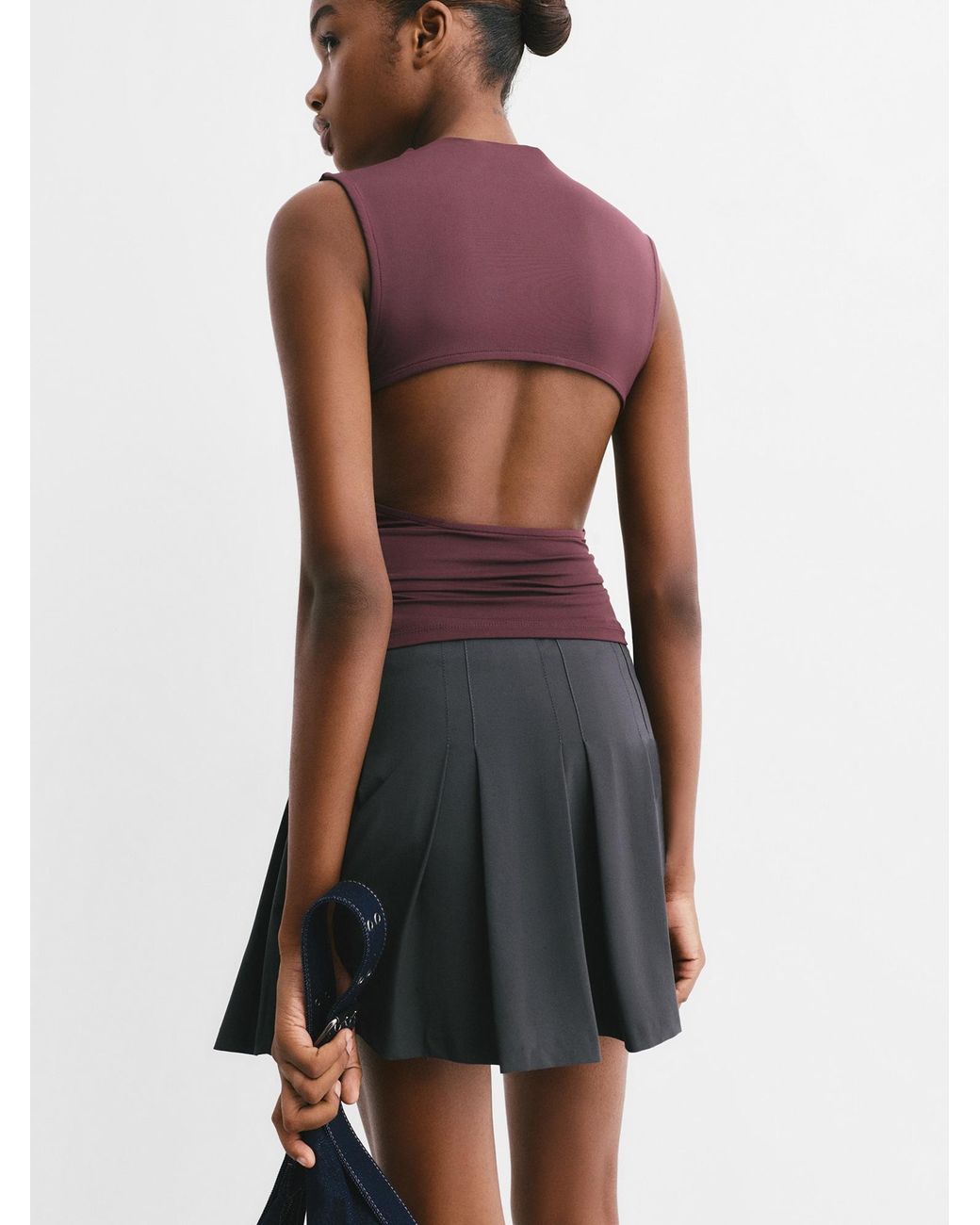 Pull&Bear Purple Top