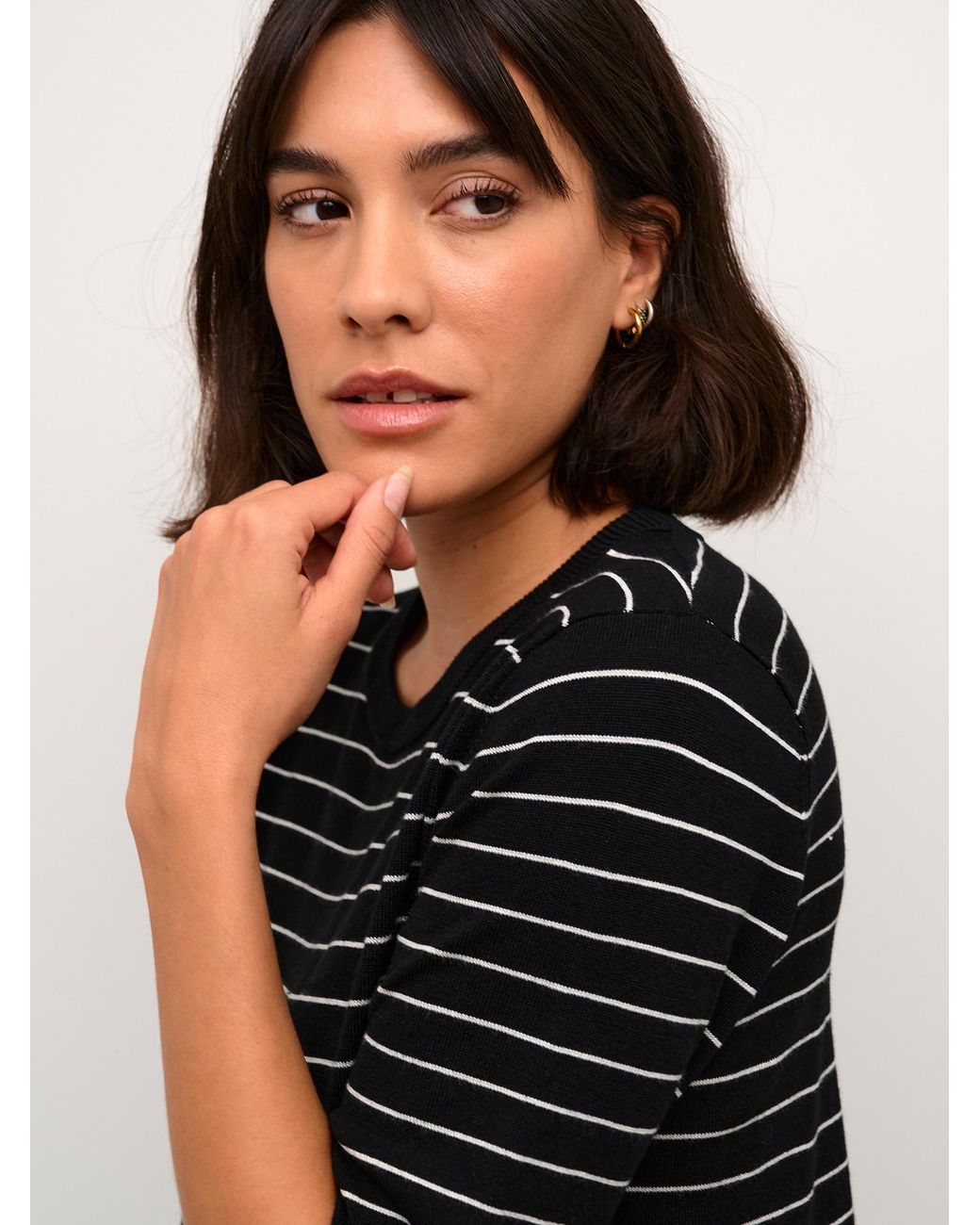 Kaffe Black Pullover Ka Mala