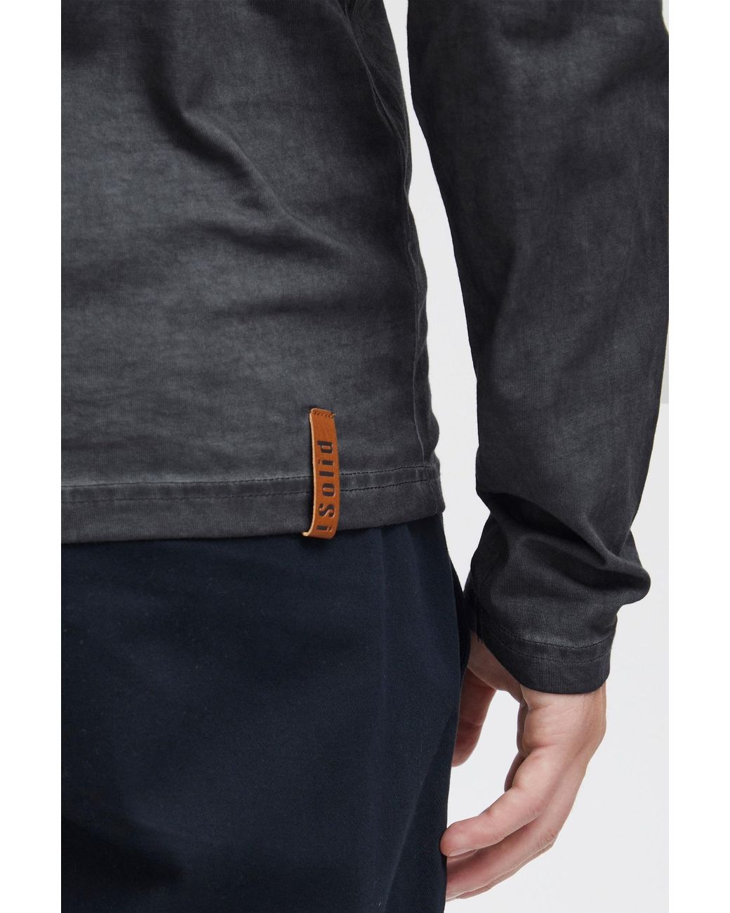 Solid Shirt Tinox in Gray für Herren
