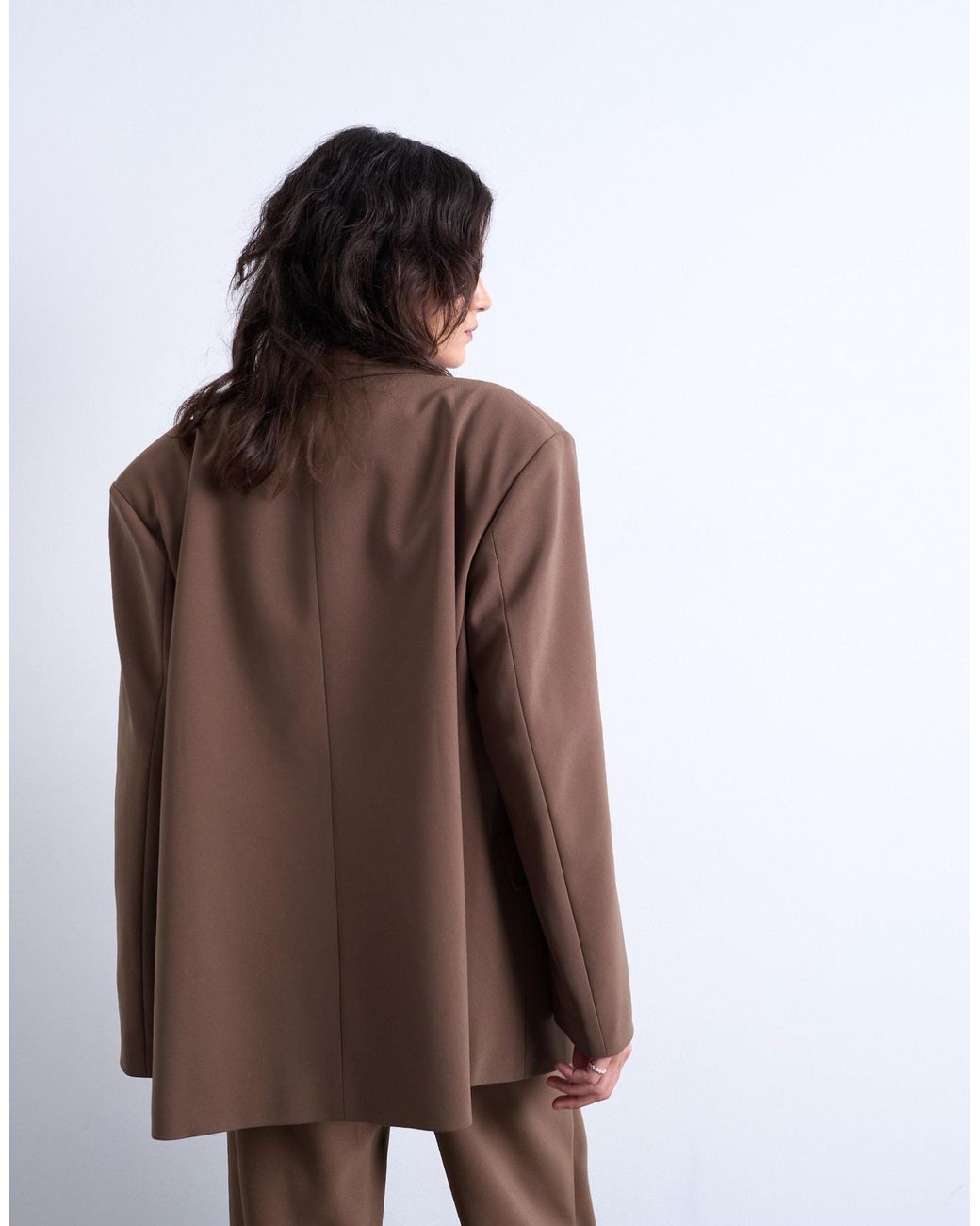 TOPSHOP Brown Blazer