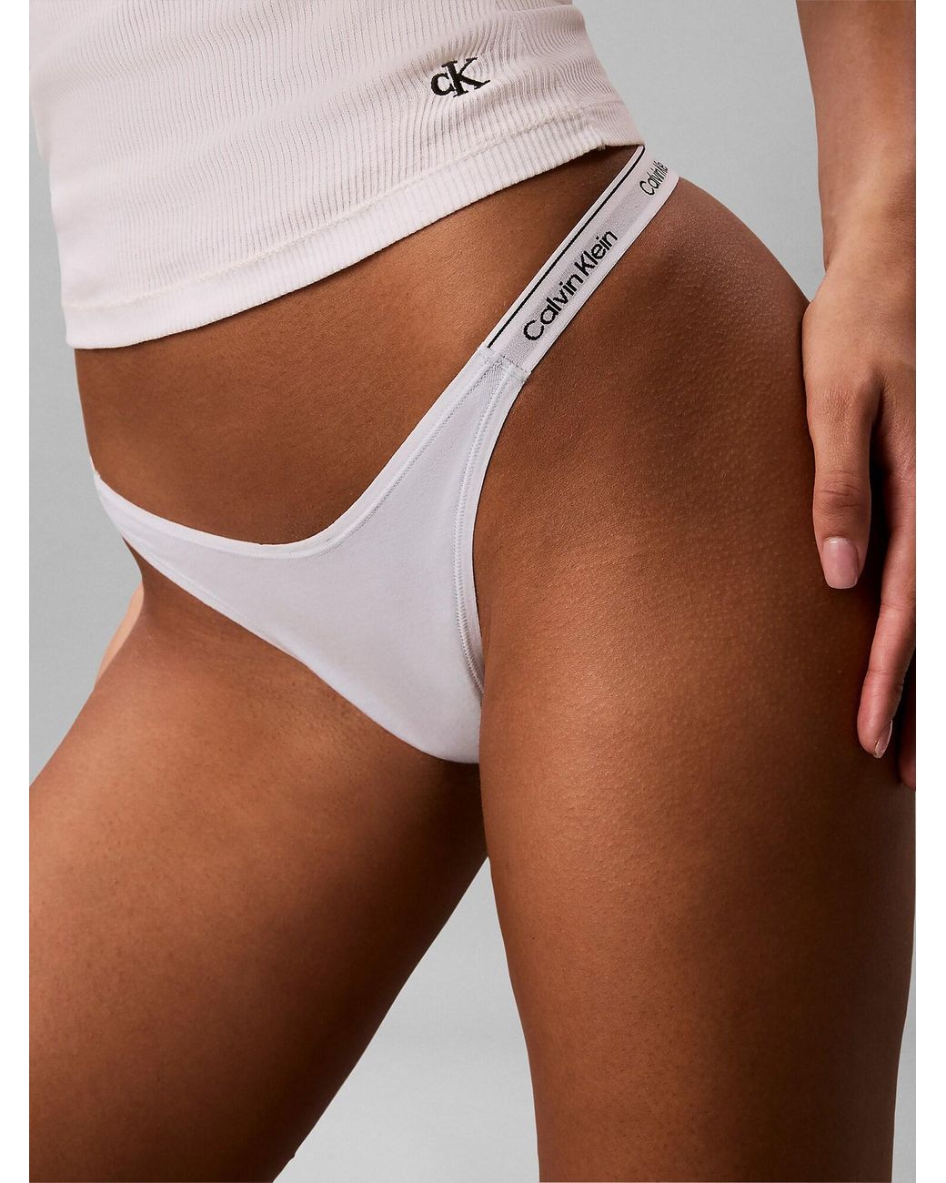 Calvin Klein White String