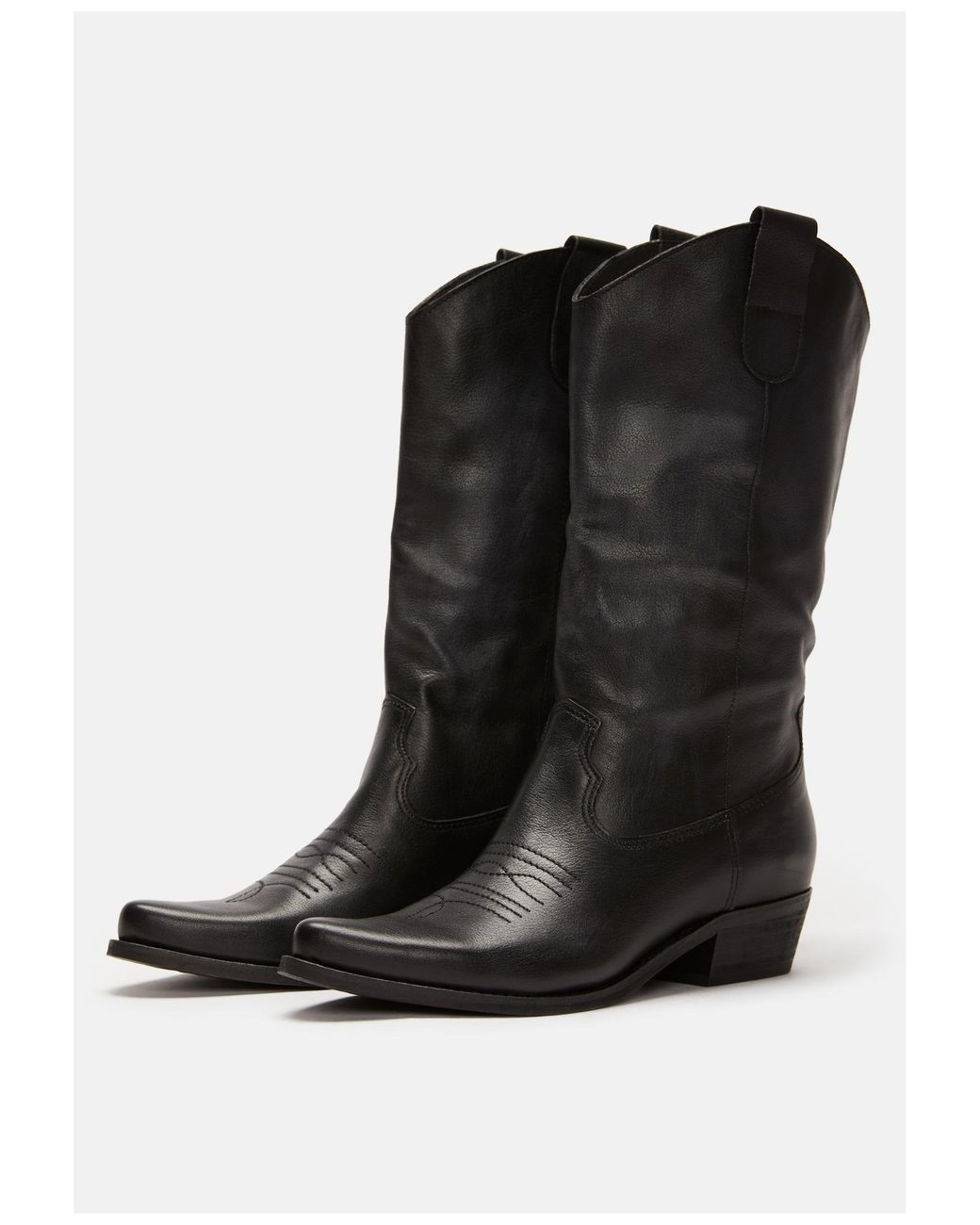 Felmini Black Cowboystiefel