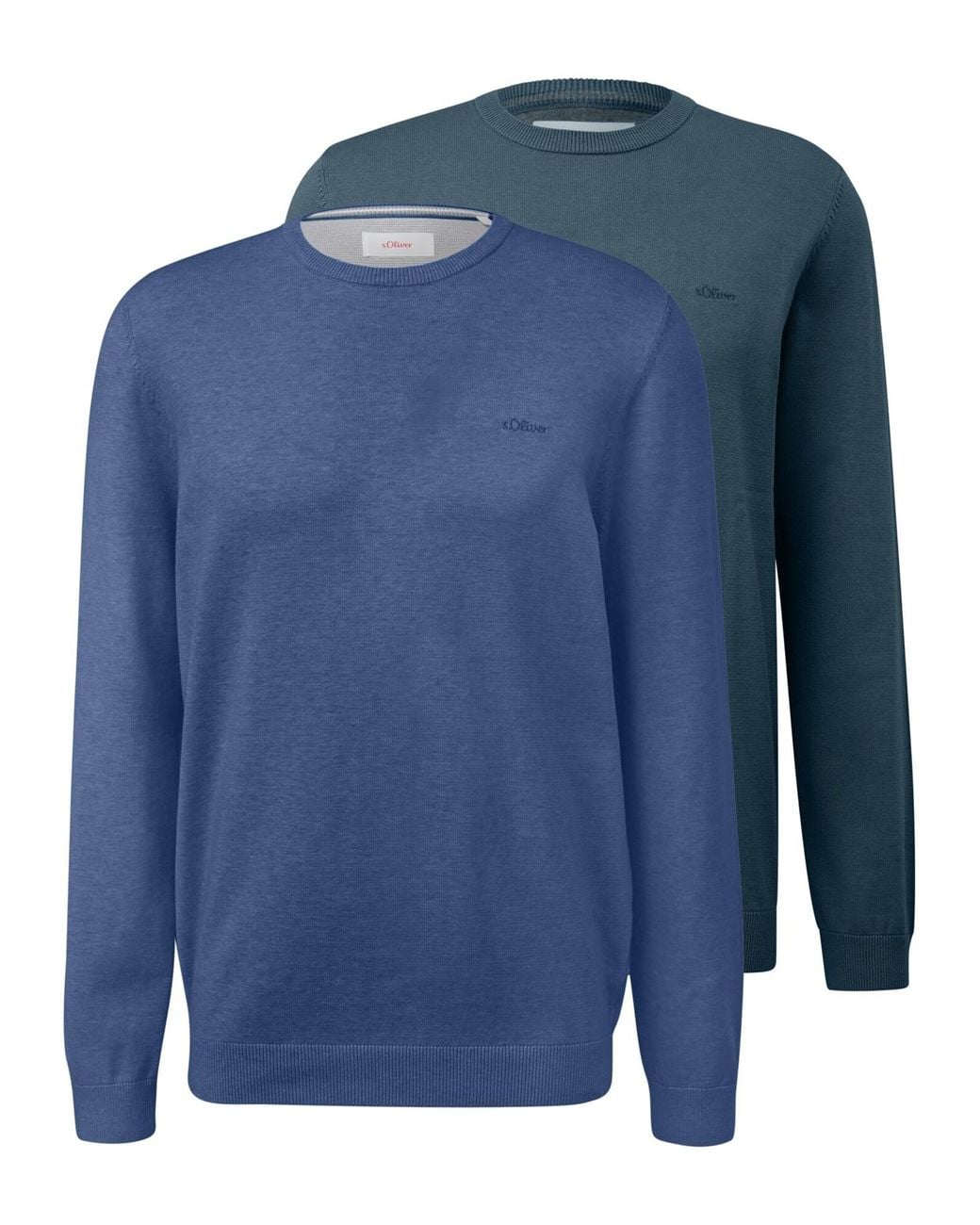 S.oliver Oliver Pullover Basic in Blue für Herren
