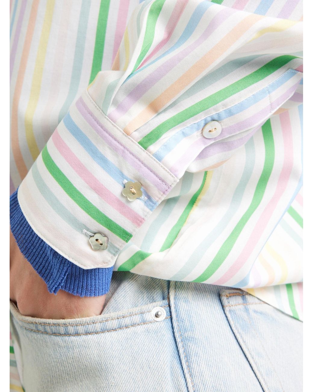 Numph Blue Bluse Trillo