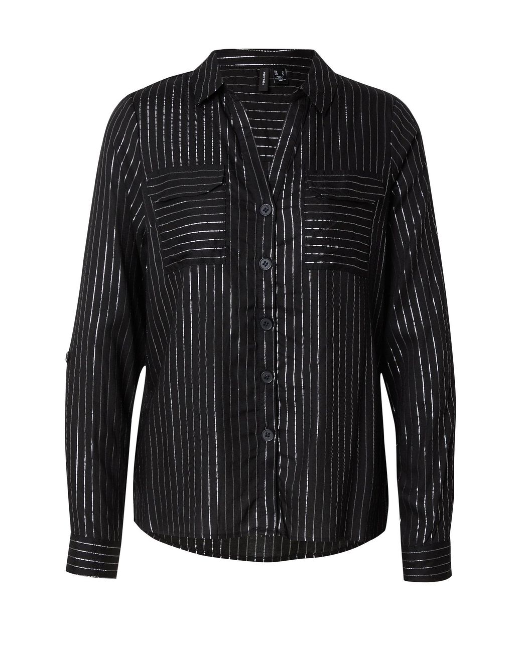 Vero Moda Black Bluse Vmbumpy