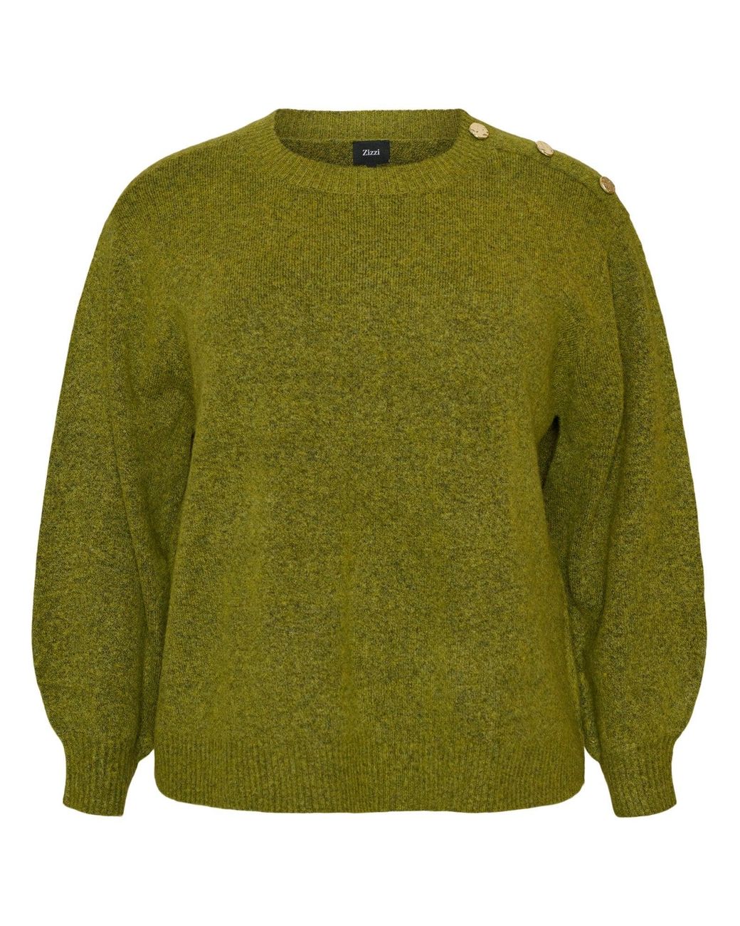 Zizzi Green Pullover Cavista