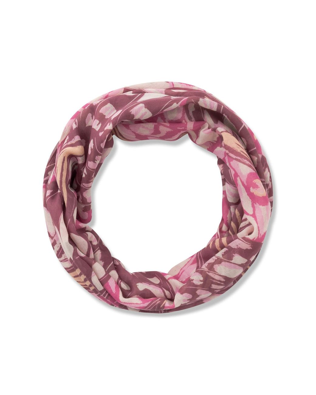 Codello Pink Loop-Schal Tuch Schmetterlingsmotiv