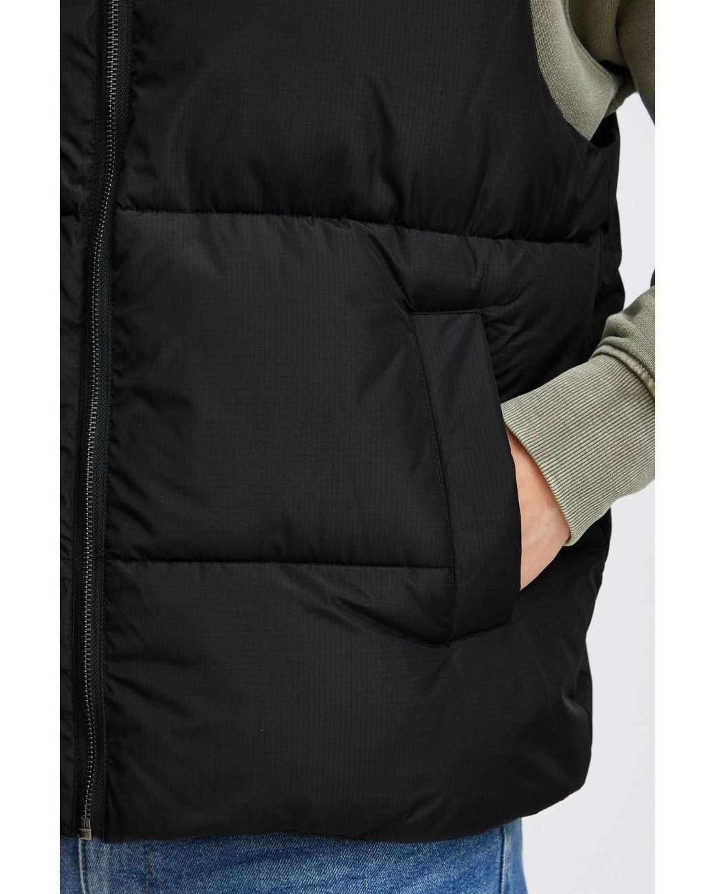 Solid Weste Leo in Black für Herren