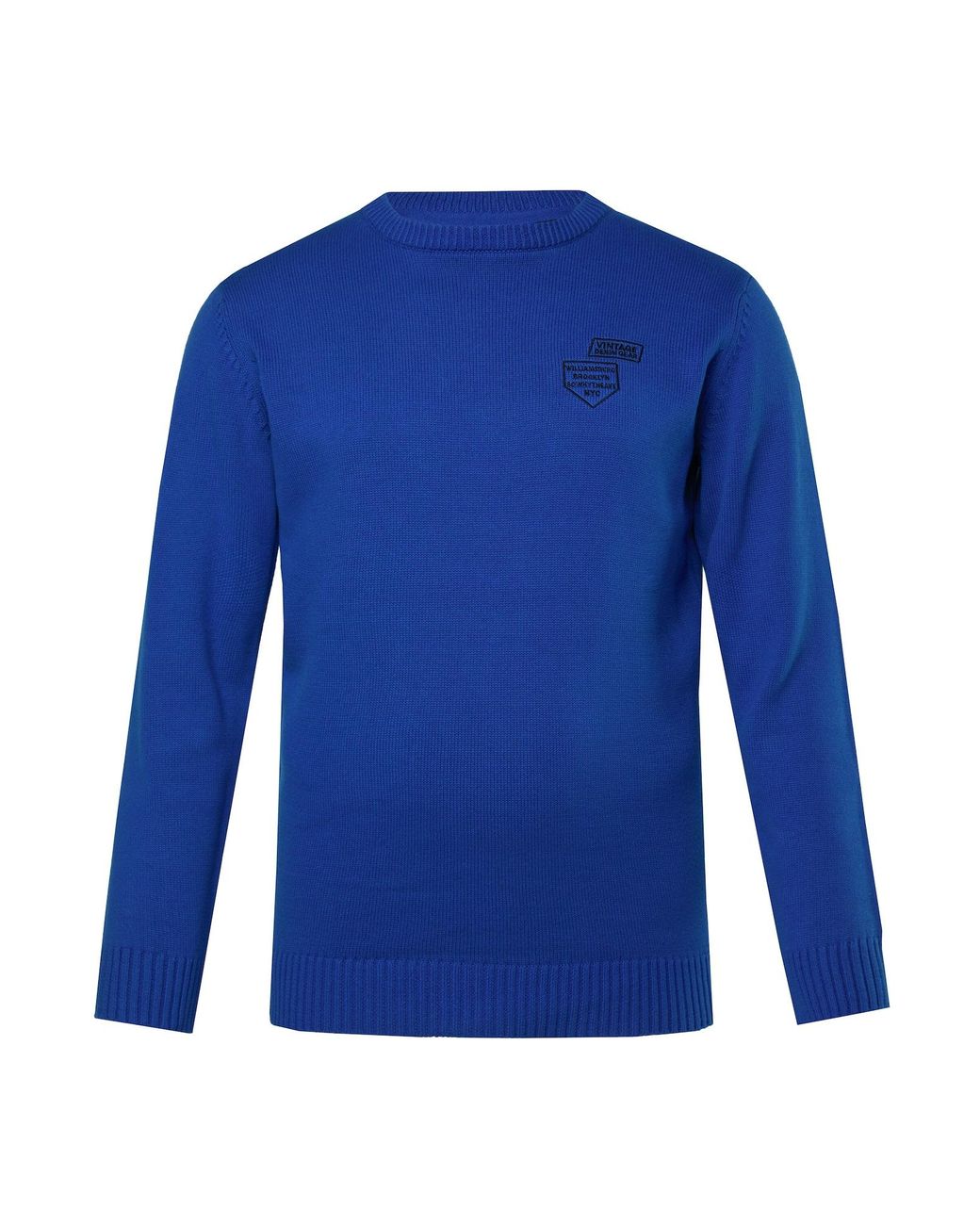 Men Plus Pullover in Blue für Herren