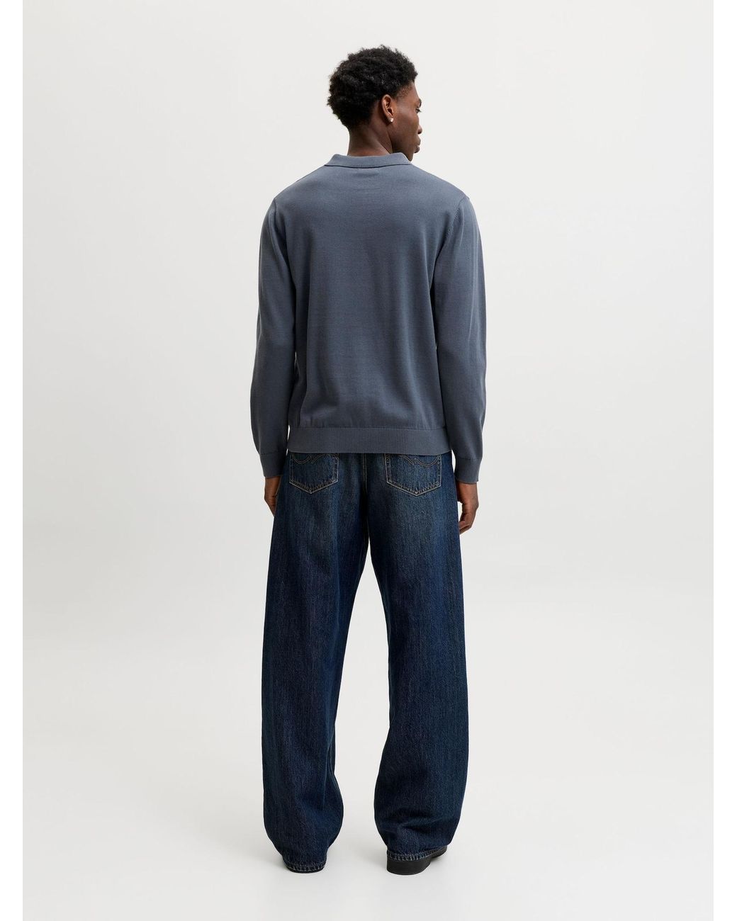 Jack & Jones Pullover Jjebasic in Blue für Herren