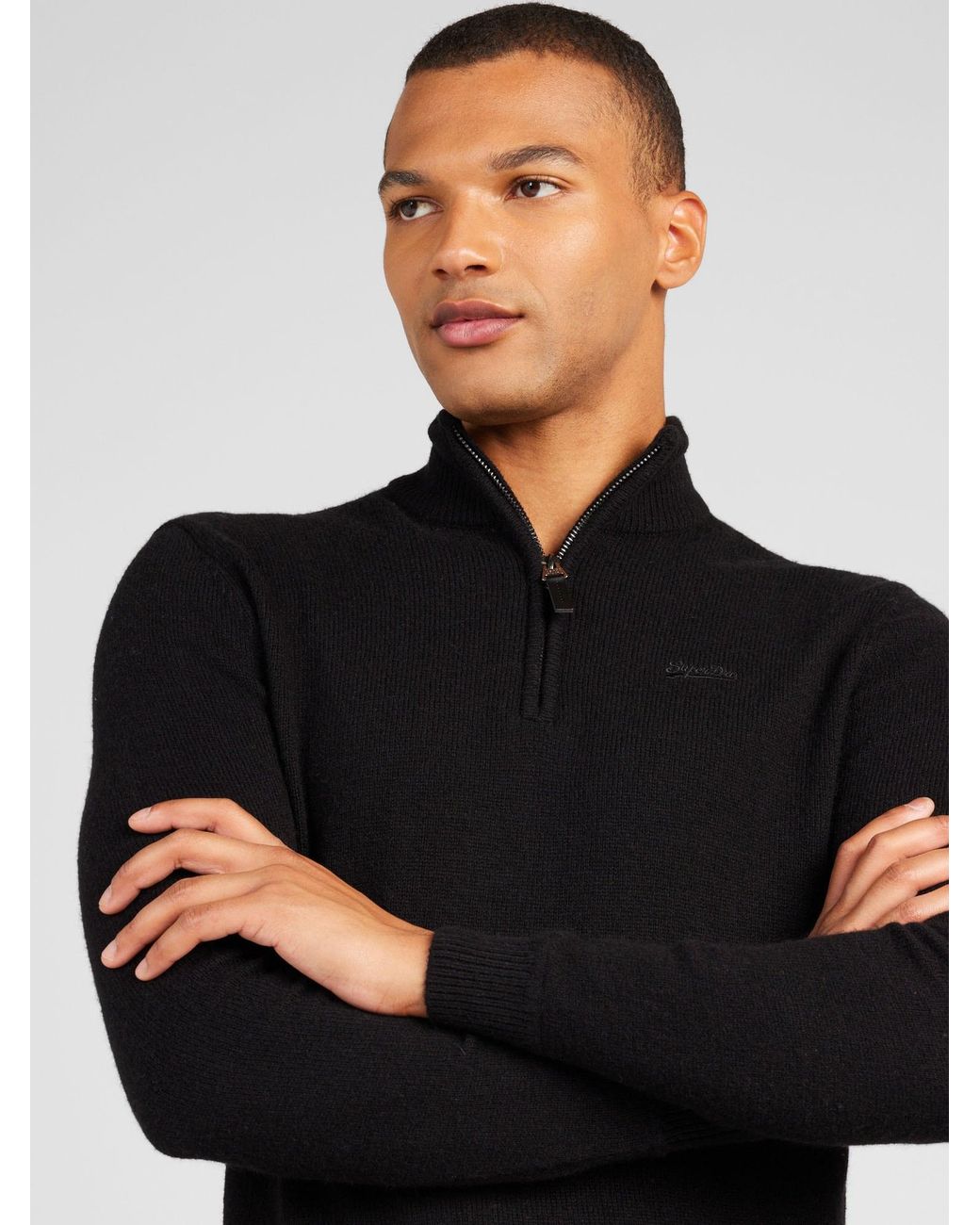 Superdry & Co Pullover Essential in Black für Herren
