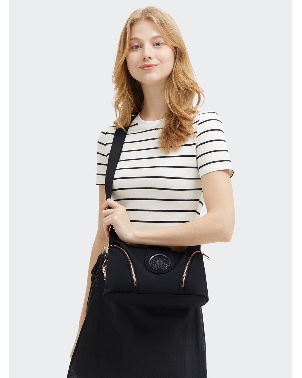 Kipling Black Umhängetasche Sera