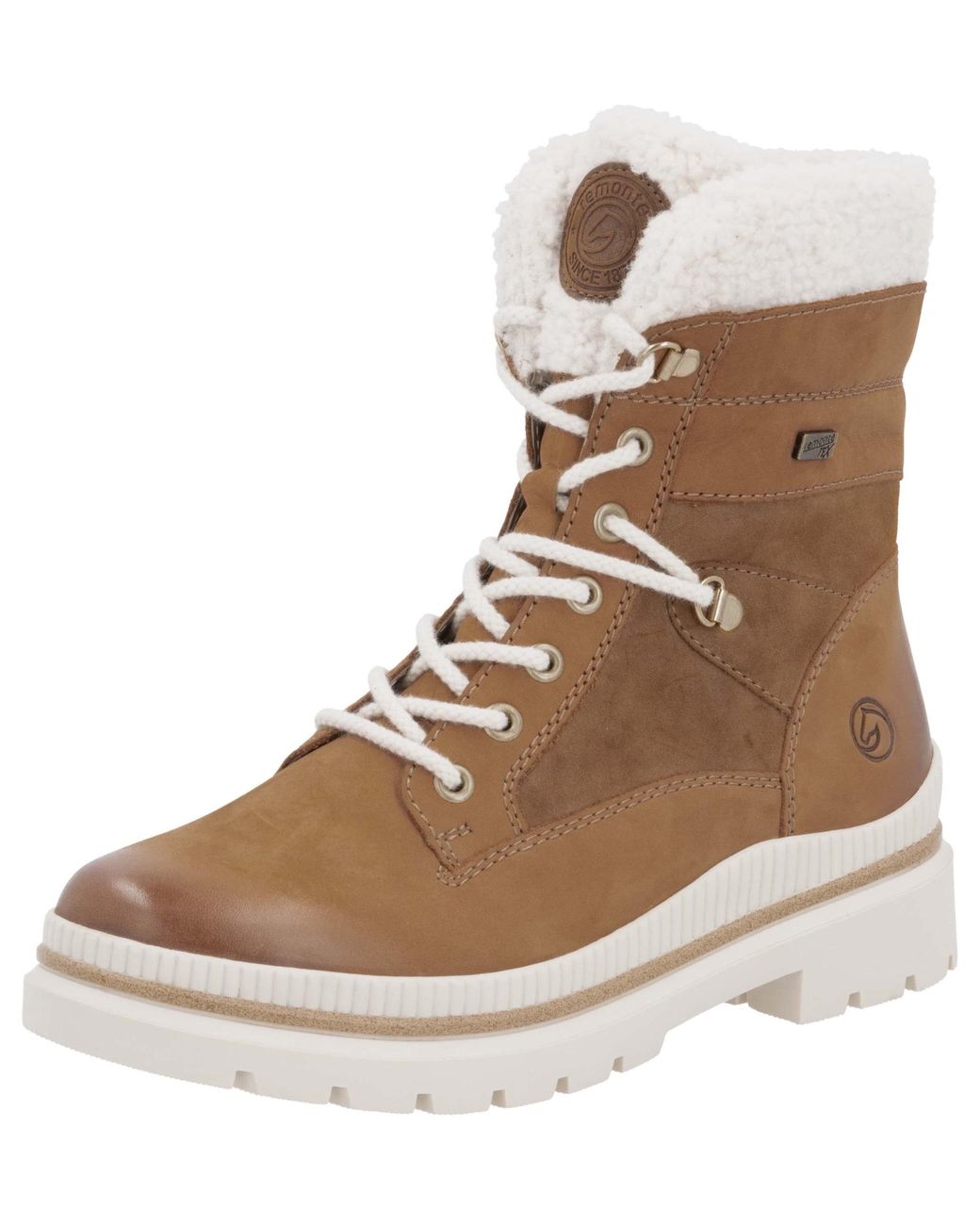 Remonte Brown Schnürstiefelette