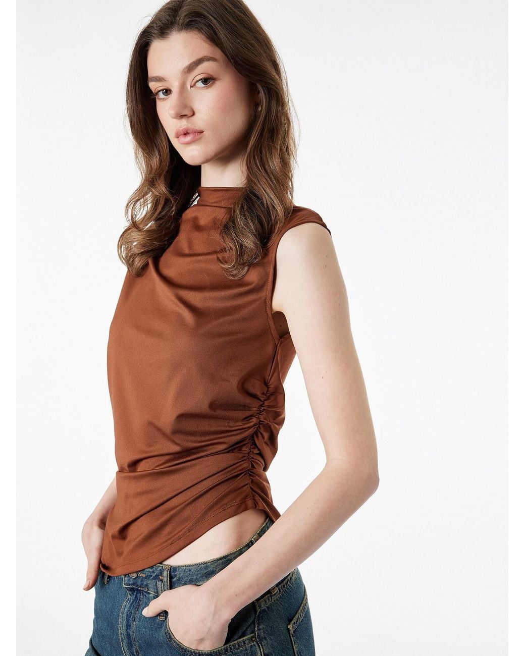 Koton Brown Bluse