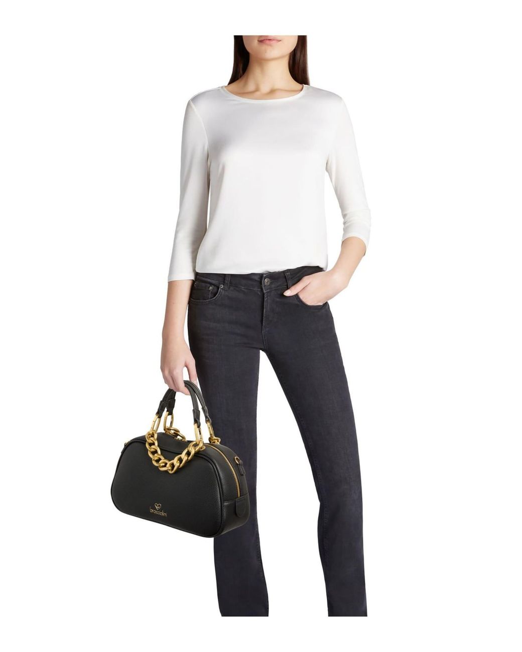 Braccialini Black Handtasche Candy