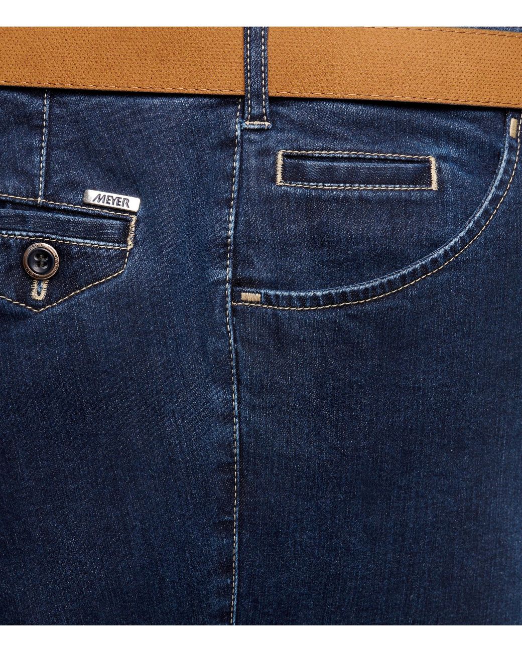 Meyer Jeans Dublin in Blue für Herren