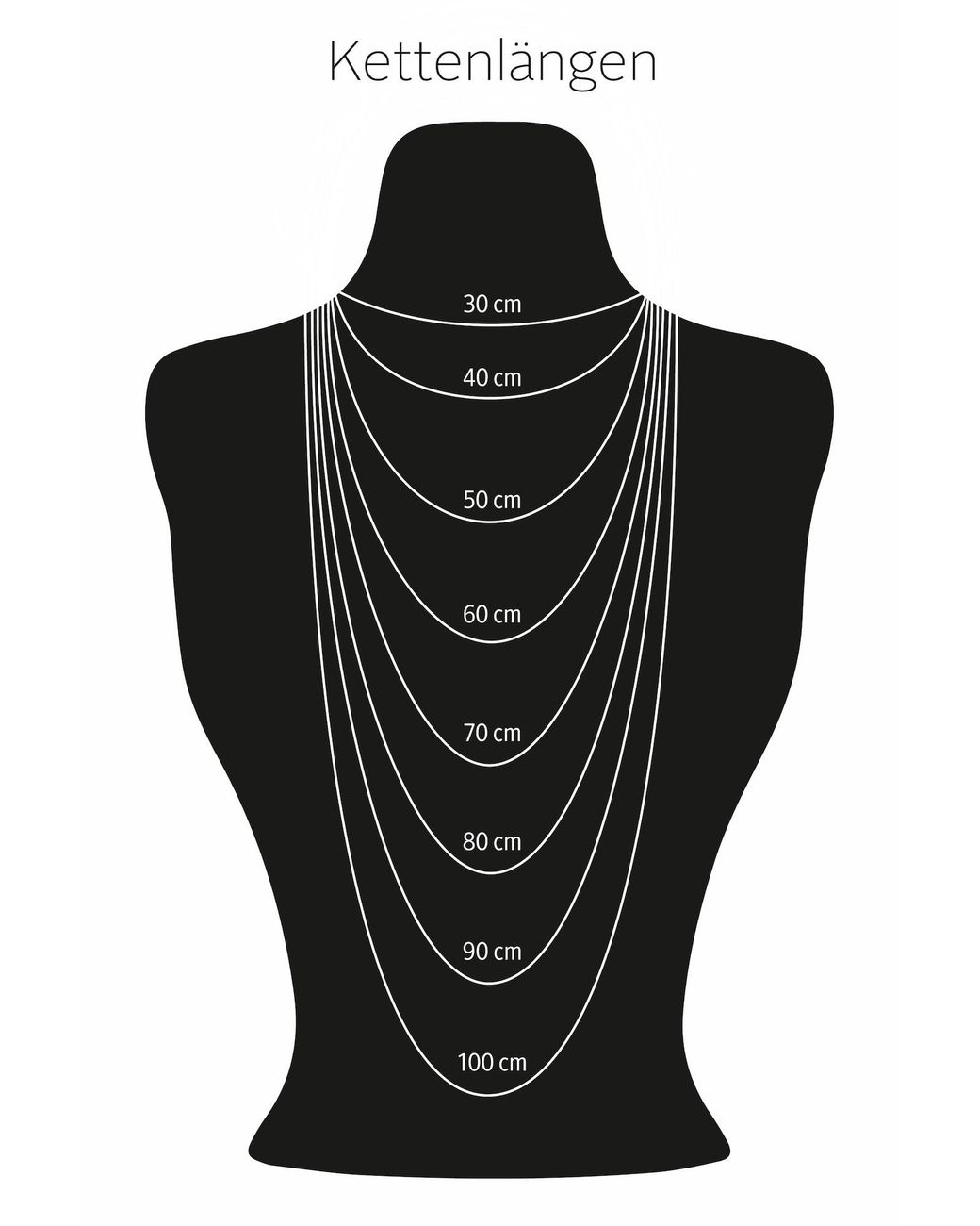 Aniston White Kette