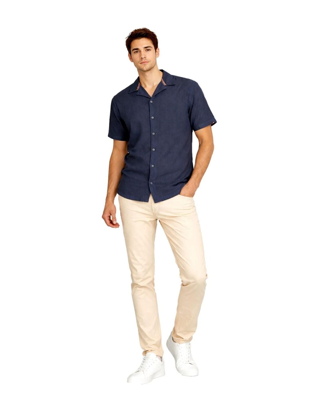 INDICODE Hemd Mirolo in Blue für Herren