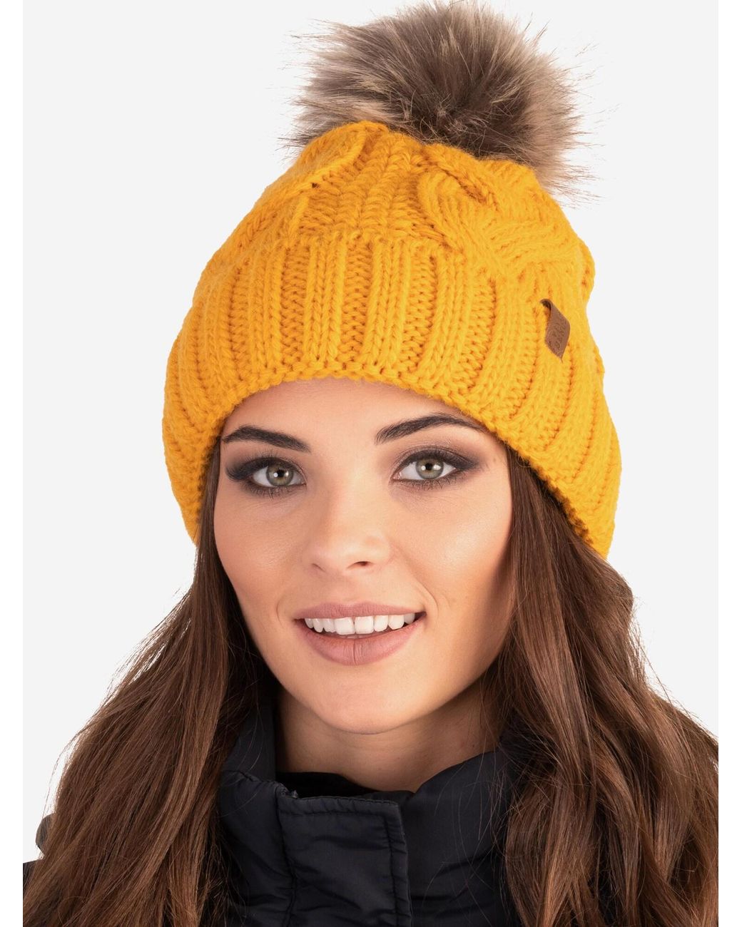 Vivience Orange Mütze 7014