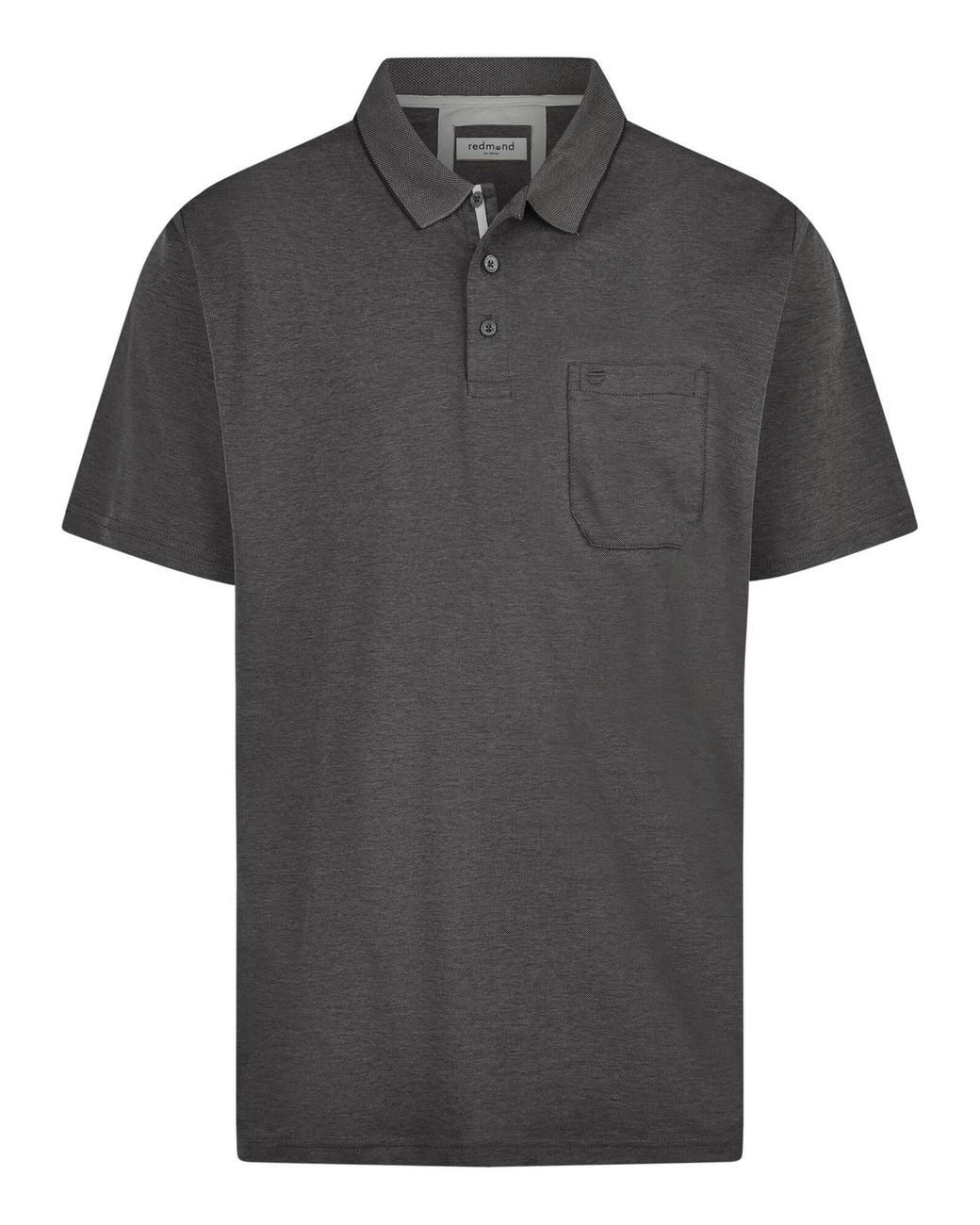 Redmond Shirt Basic in Black für Herren