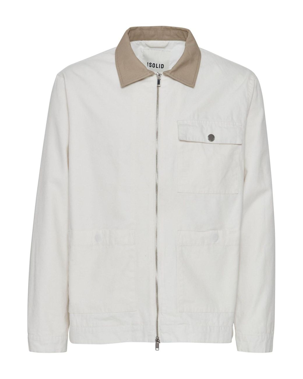 Solid Übergangsjacke Ib in White für Herren