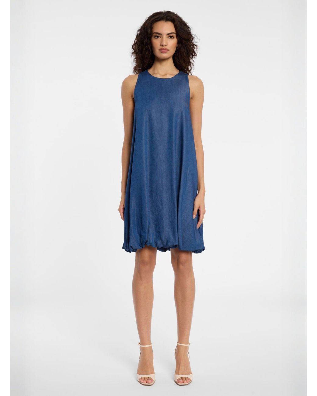 Ana Alcazar Blue Kleid Darin