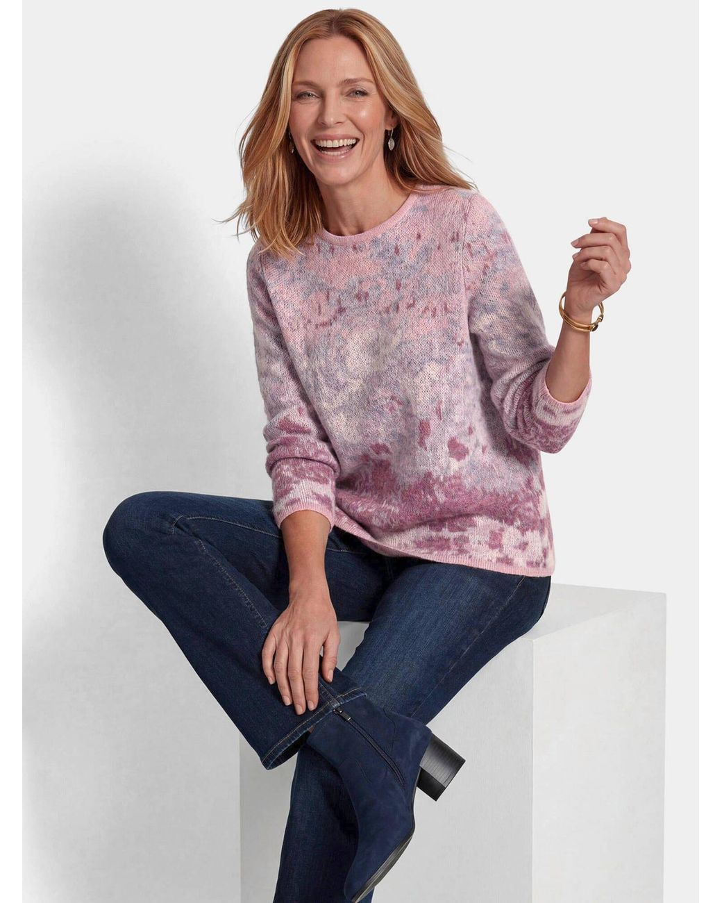 Goldner Purple Pullover