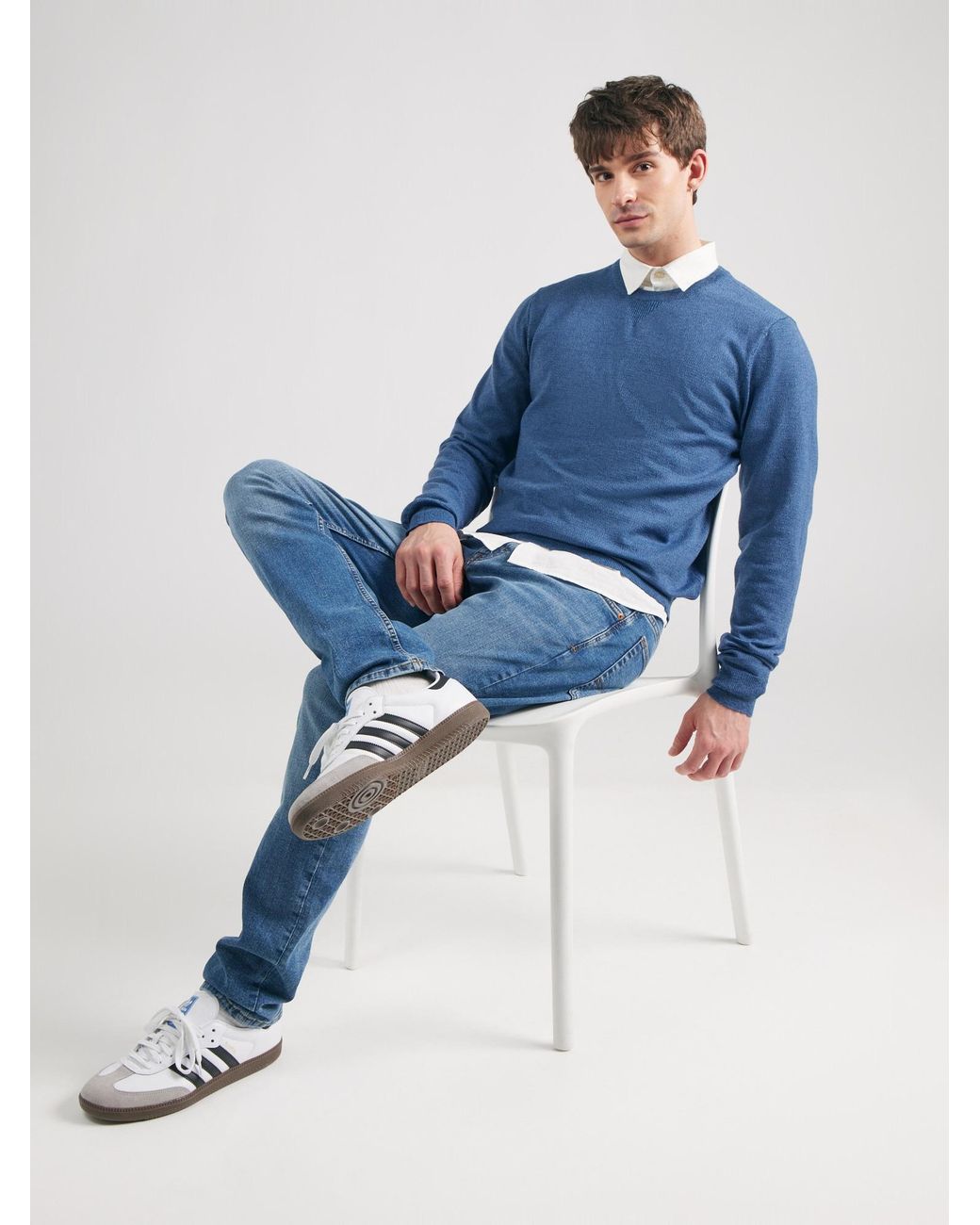 Blend Pullover Bruton in Blue für Herren