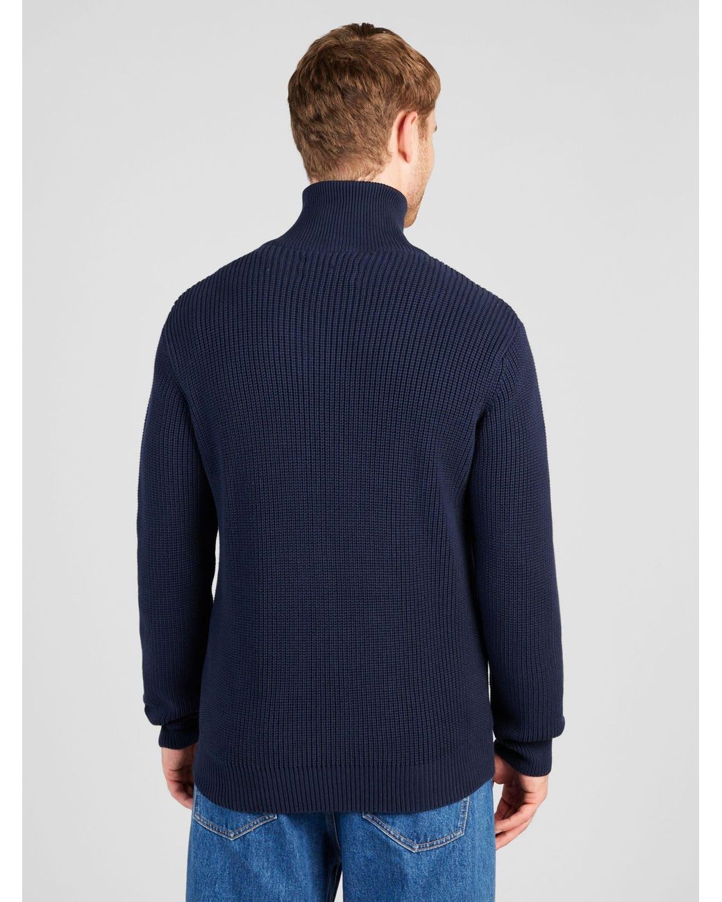 Mela Pullover Udai in Blue für Herren
