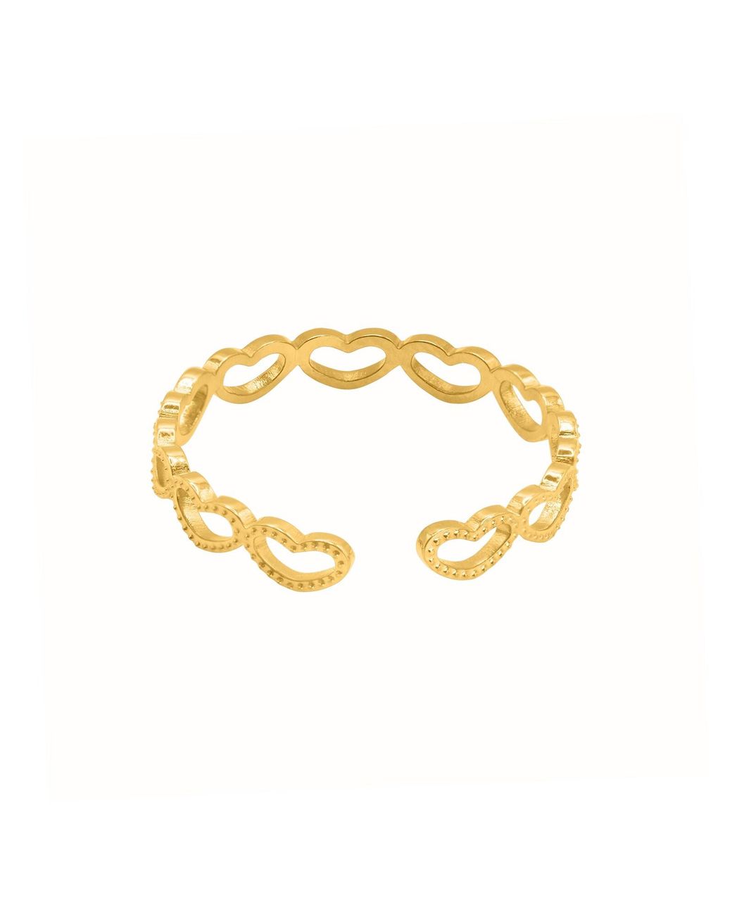 Heideman Metallic Ring Piar