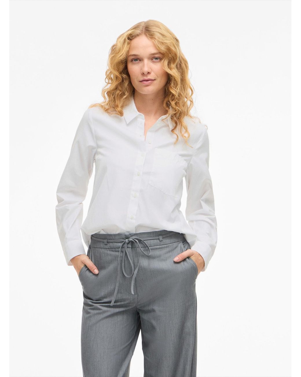 Vila White Bluse Vidarma