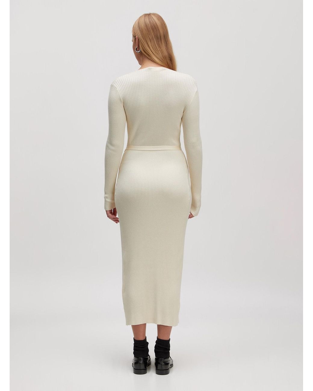 EDITED White Strickkleid 'Mailien'