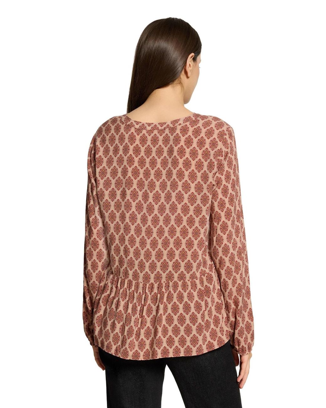 Cartoon Pink Bluse