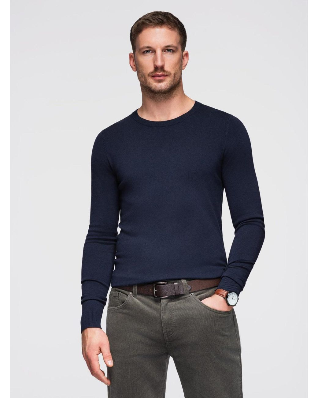 Ombre Pullover in Blue für Herren
