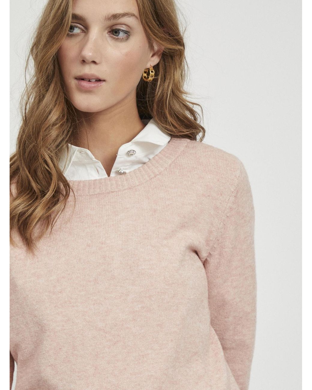 Vila Pink Pullover 'ril'
