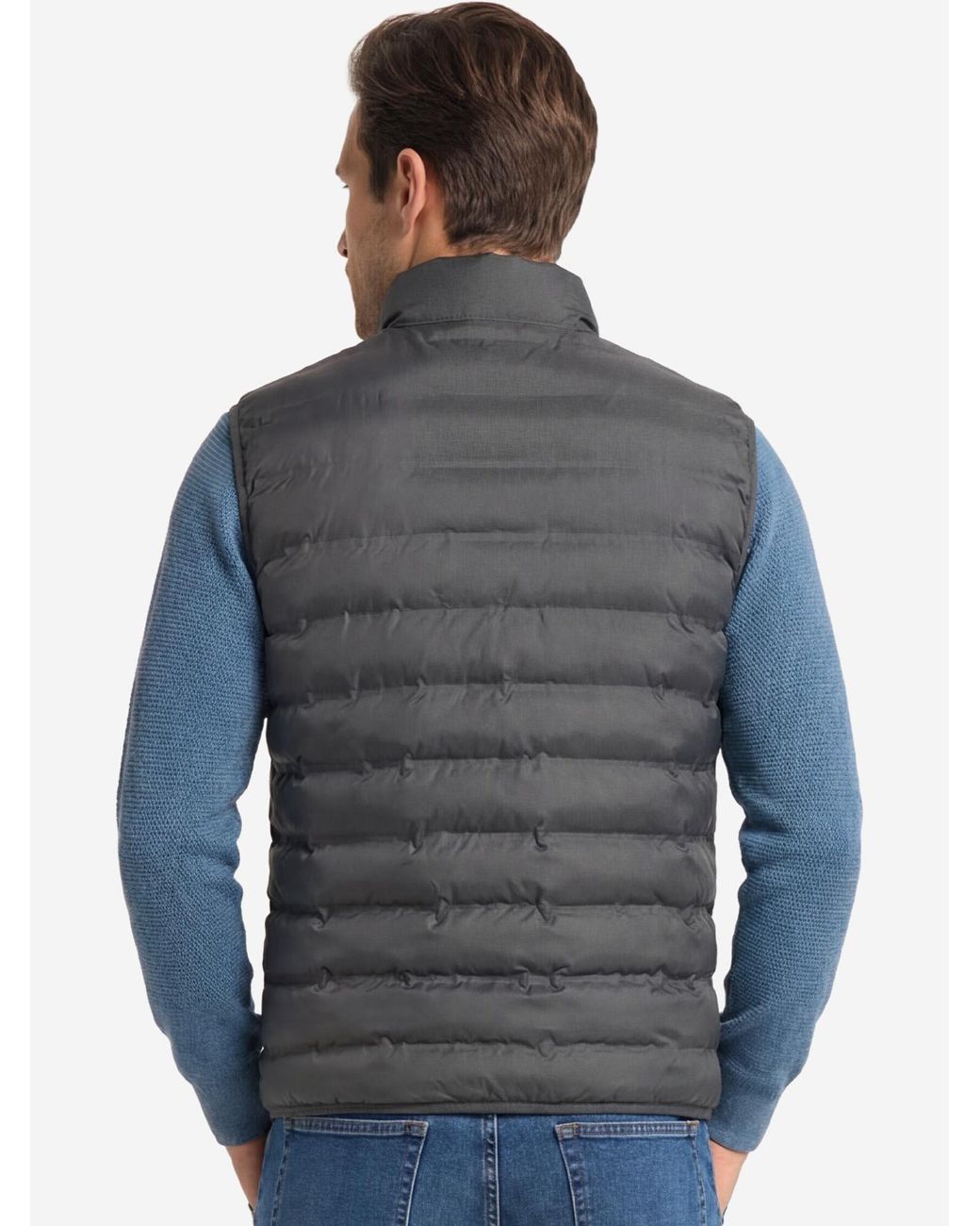 Redmond Weste Basic in Black für Herren