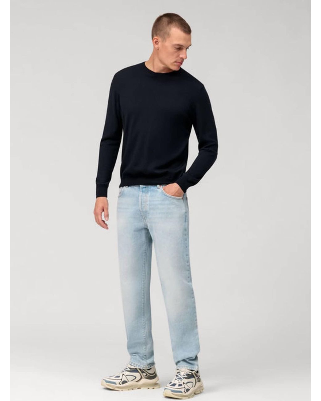 Olymp Pullover in Blue für Herren