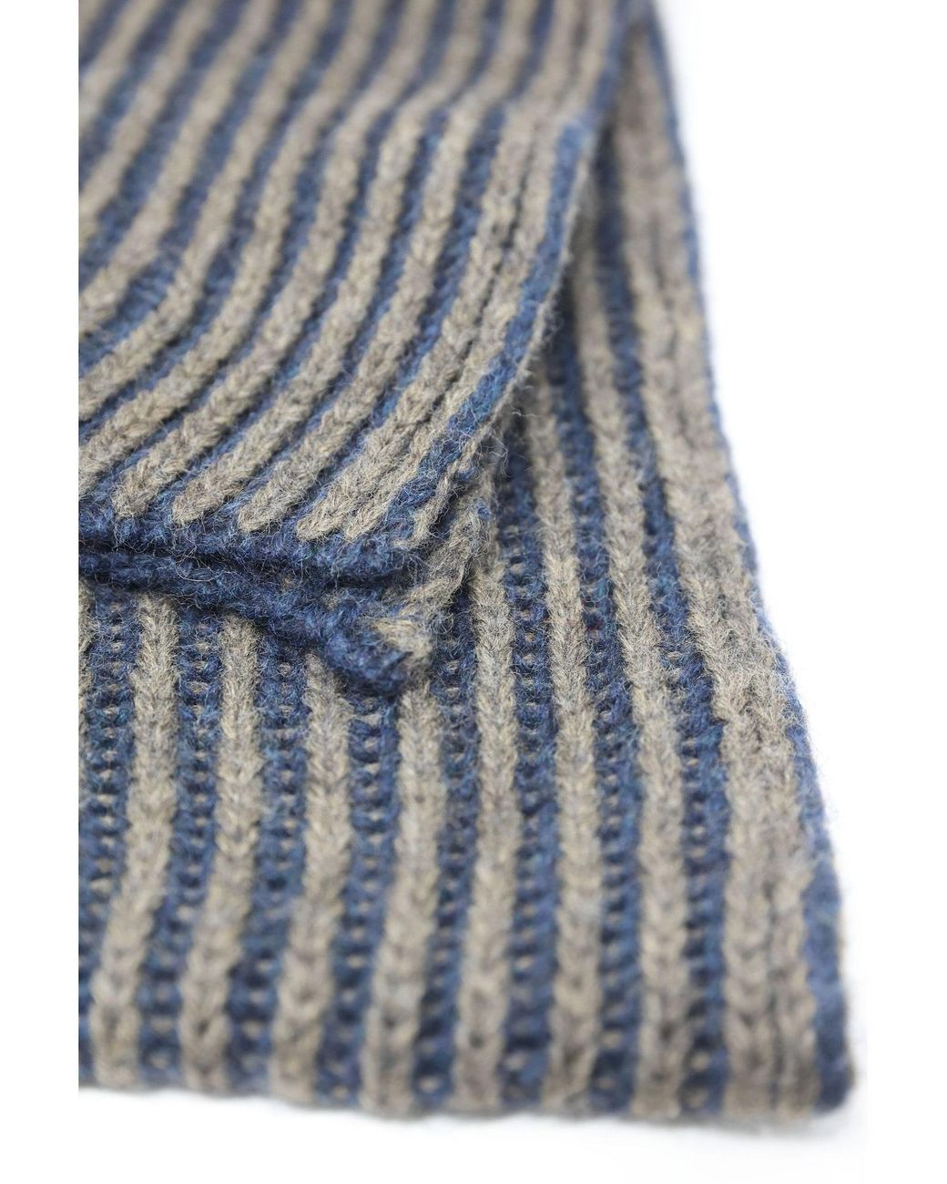 REAL GUYS Grobstrickschal, Weich Und Robust in Gray für Herren