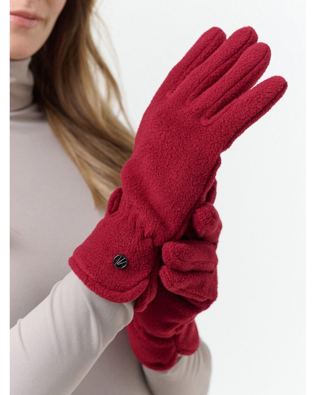 LOEVENICH Red Fingerhandschuhe